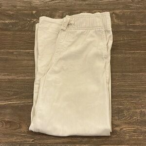 Girls Old Navy Size 8 Cream Jeans